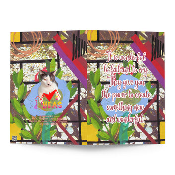 Encouragement Greeting Card Design 3 POSTCARD The DEEP Store