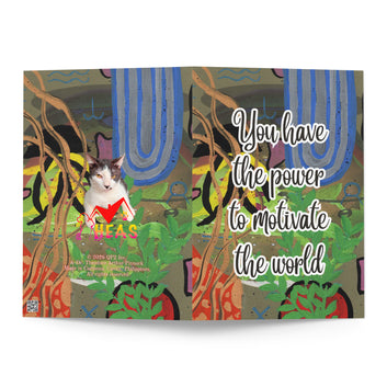 Encouragement Greeting Card Design 5 POSTCARD The DEEP Store