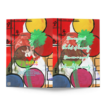 Thank You Greeting Card Design 2 POSTCARD The DEEP Store