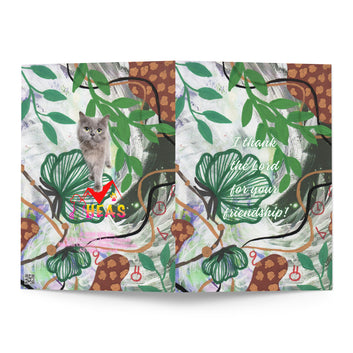 Friendship Greeting Card Design 6 POSTCARD The DEEP Store