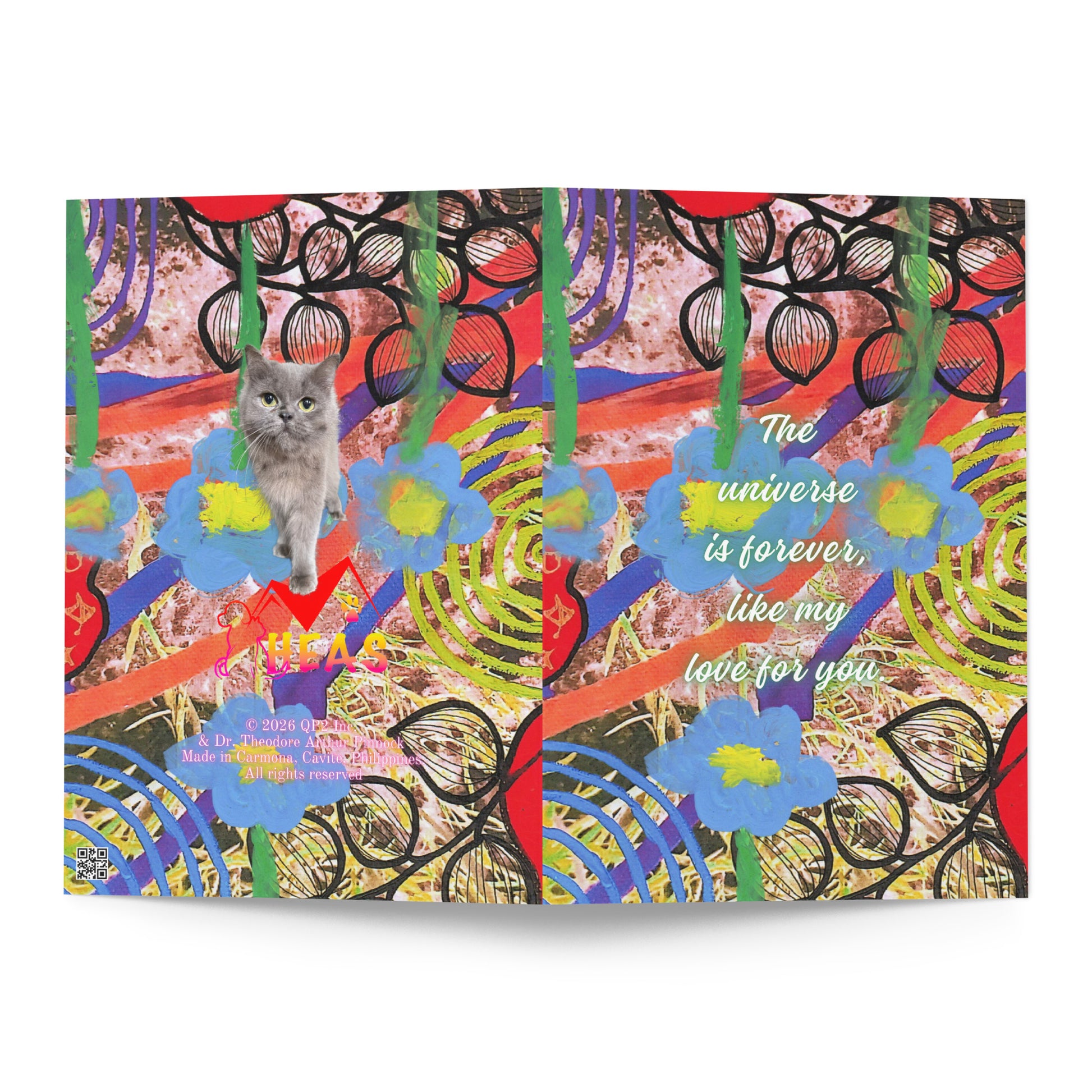 Friendship Greeting Card Design 7 POSTCARD The DEEP Store