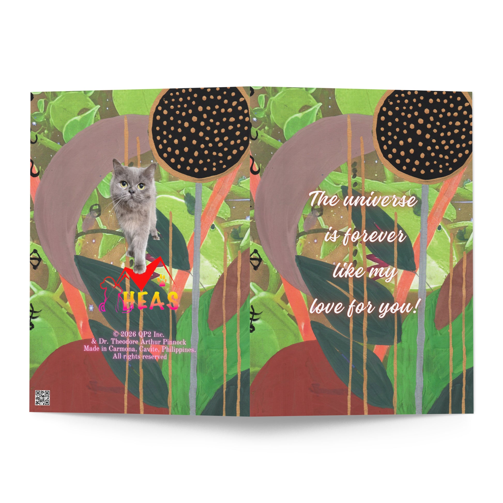 Friendship Greeting Card Design 9 POSTCARD The DEEP Store