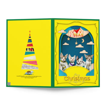 Christmas Greeting Card Design 1 POSTCARD The DEEP Store