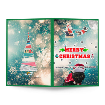 Christmas Greeting Card Design 9 POSTCARD The DEEP Store