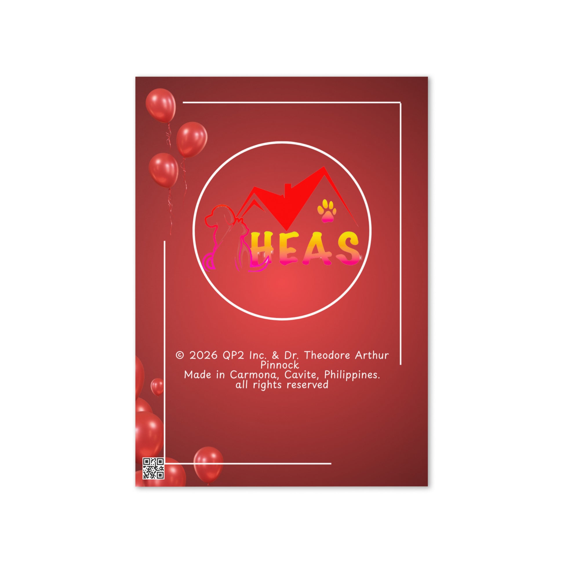 Birthday Greeting Card Design 6 POSTCARD The DEEP Store