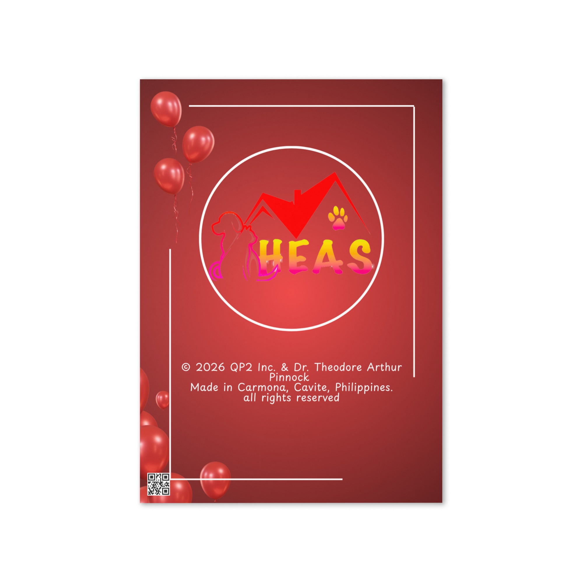 Birthday Greeting Card Design 6 POSTCARD The DEEP Store