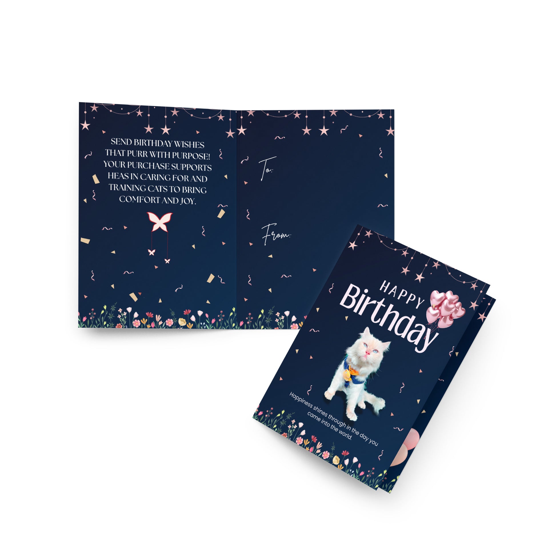 Birthday Greeting Card Design 2 POSTCARD The DEEP Store