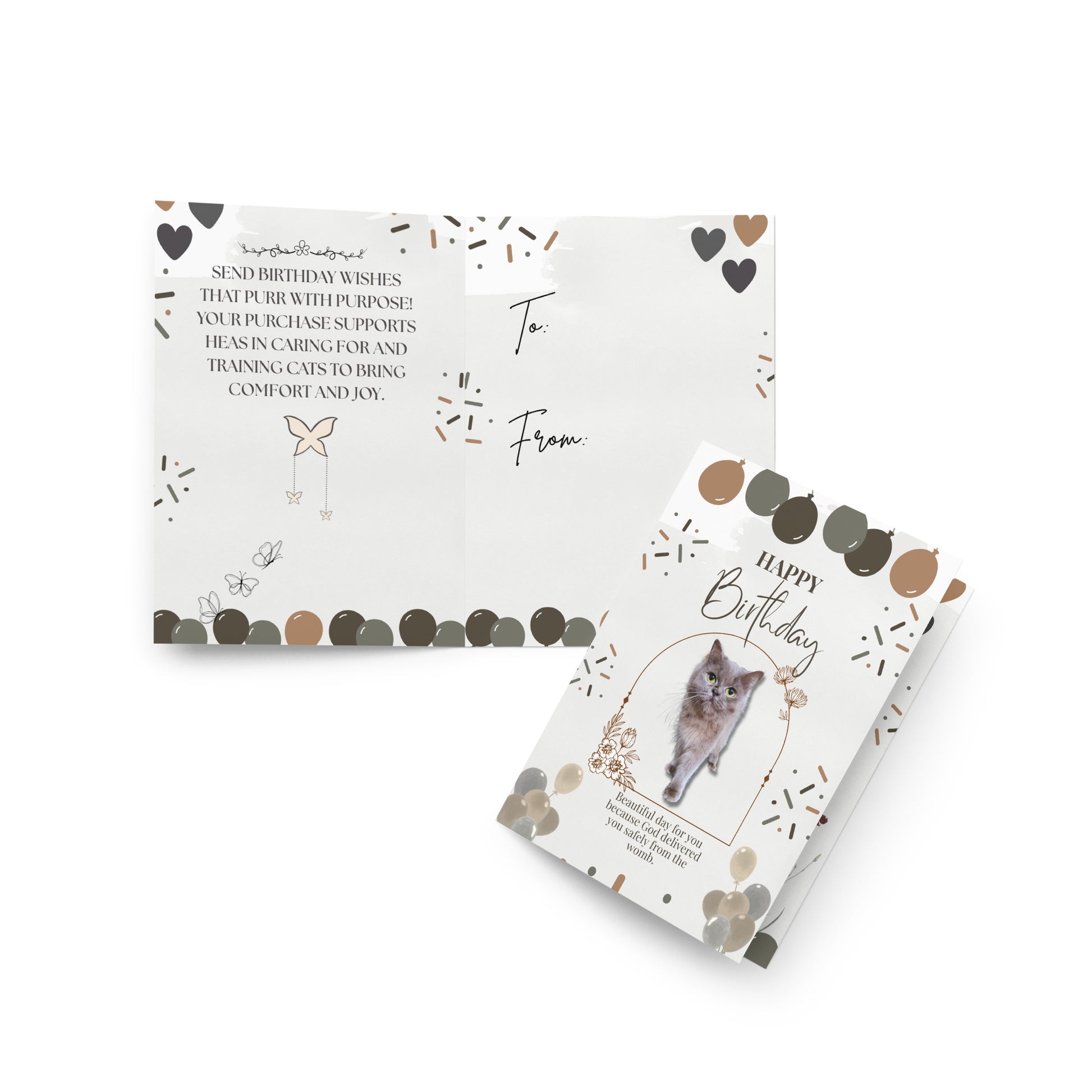 Birthday Greeting Card Design 3 POSTCARD The DEEP Store