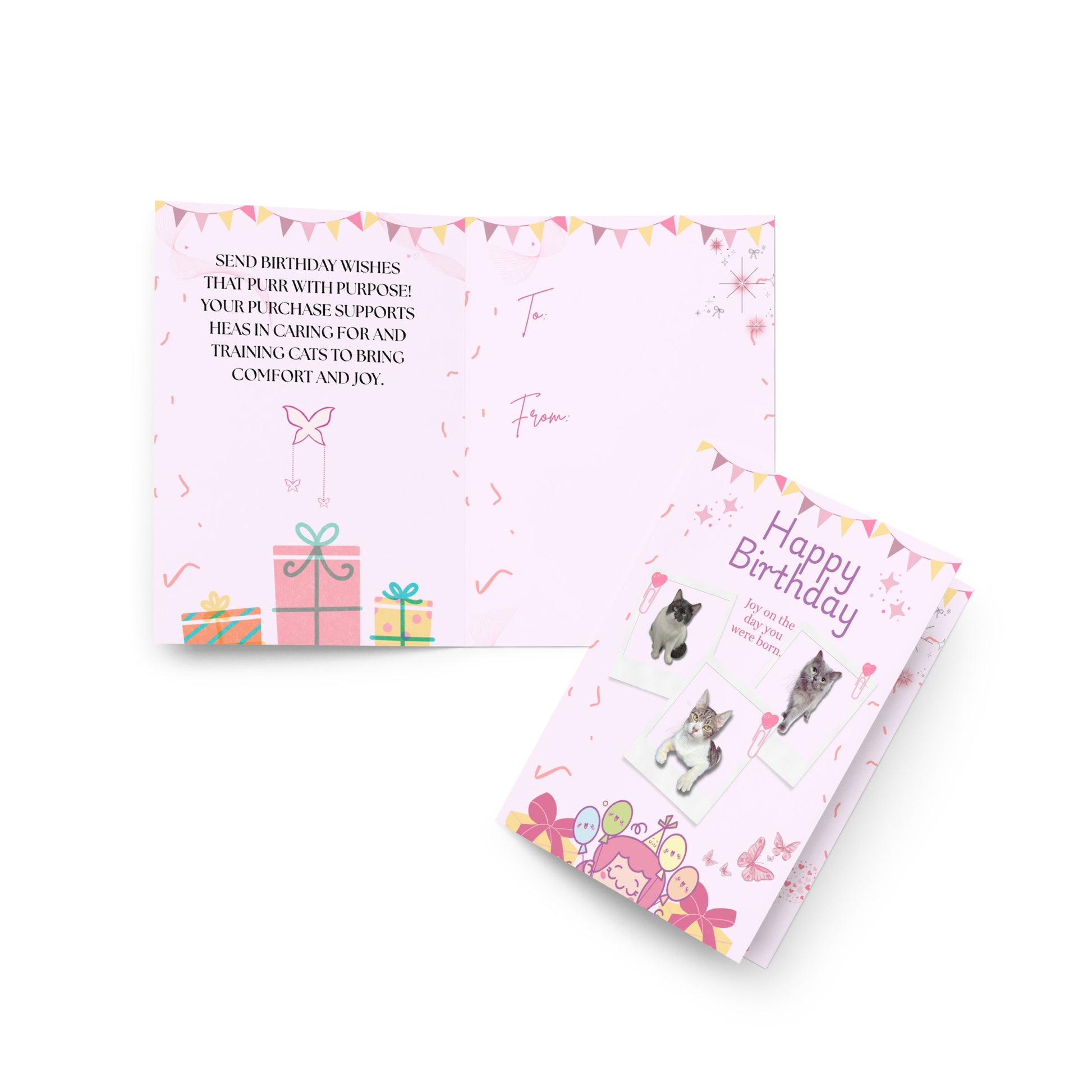 Birthday Greeting Card Design 8 POSTCARD The DEEP Store