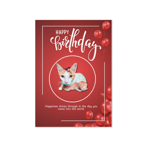 Birthday Greeting Card Design 6 POSTCARD The DEEP Store 5″×7″