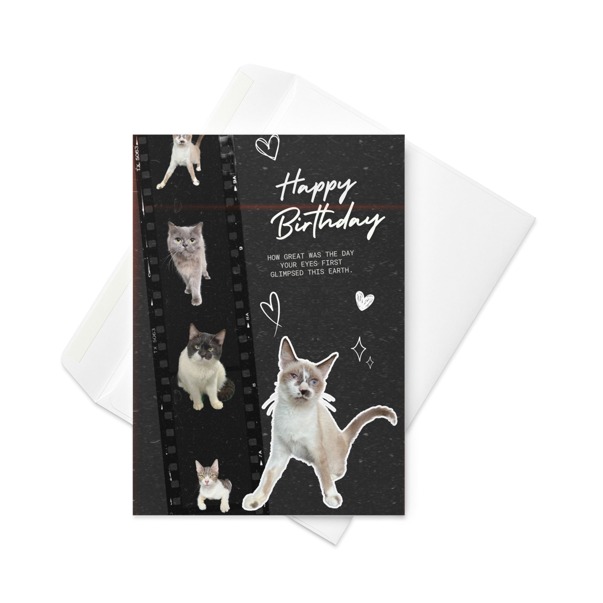 Birthday Greeting Card Design 7 POSTCARD The DEEP Store 5″×7″