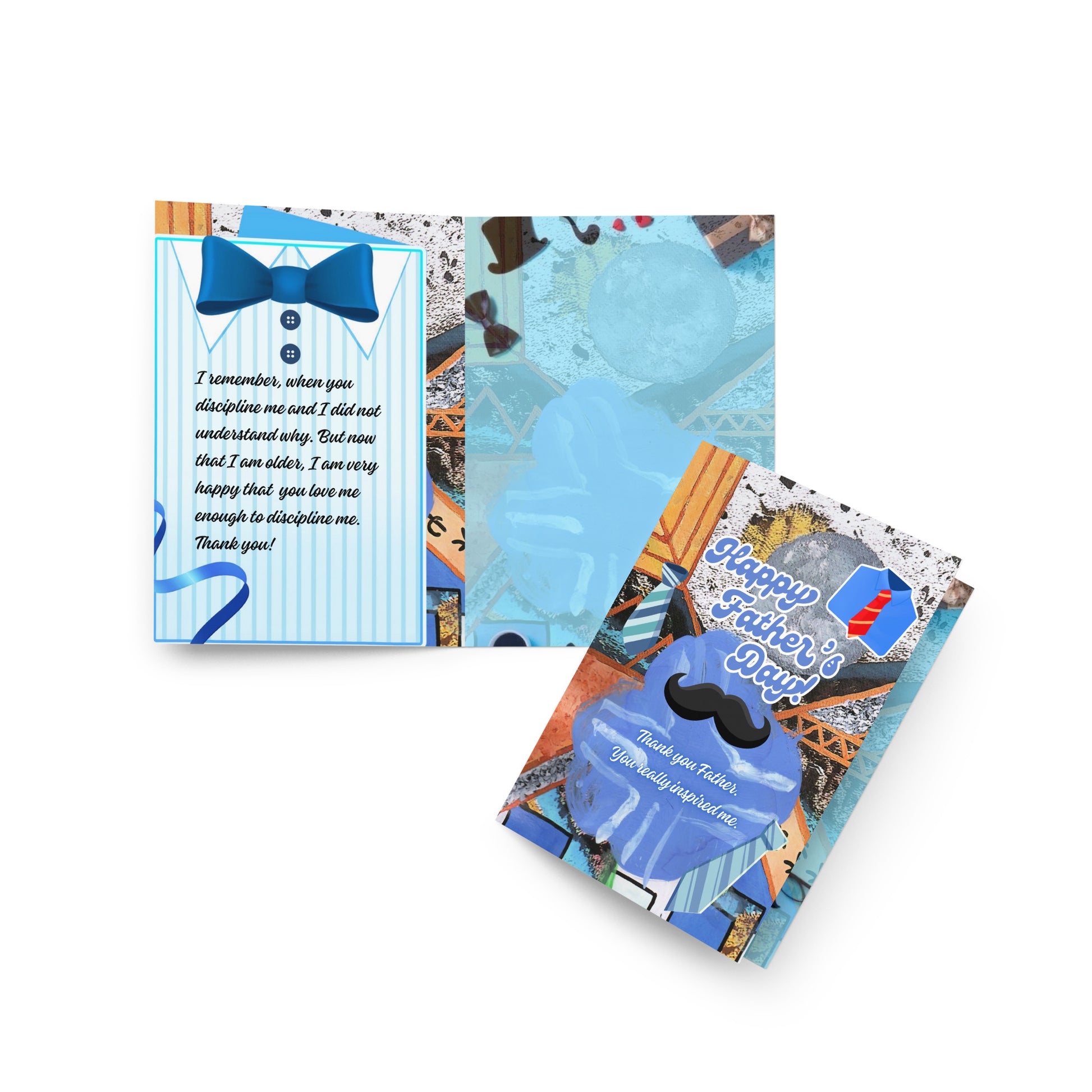 Father's Day Greeting Card Design 1 The DEEP Store 5″×7″