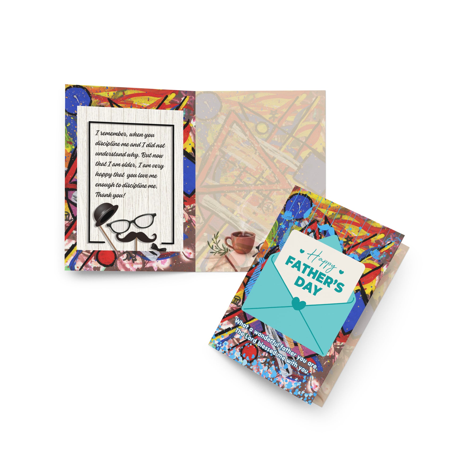 Father's Day Greeting Card Design 2 The DEEP Store 5″×7″