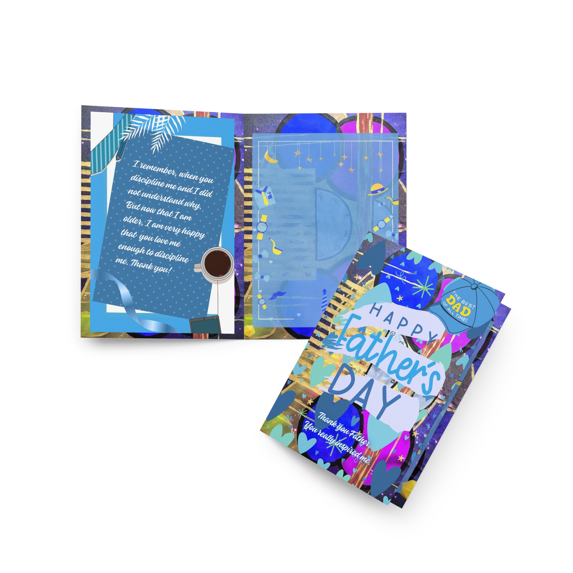 Father's Day Greeting Card Design 4 The DEEP Store 5″×7″