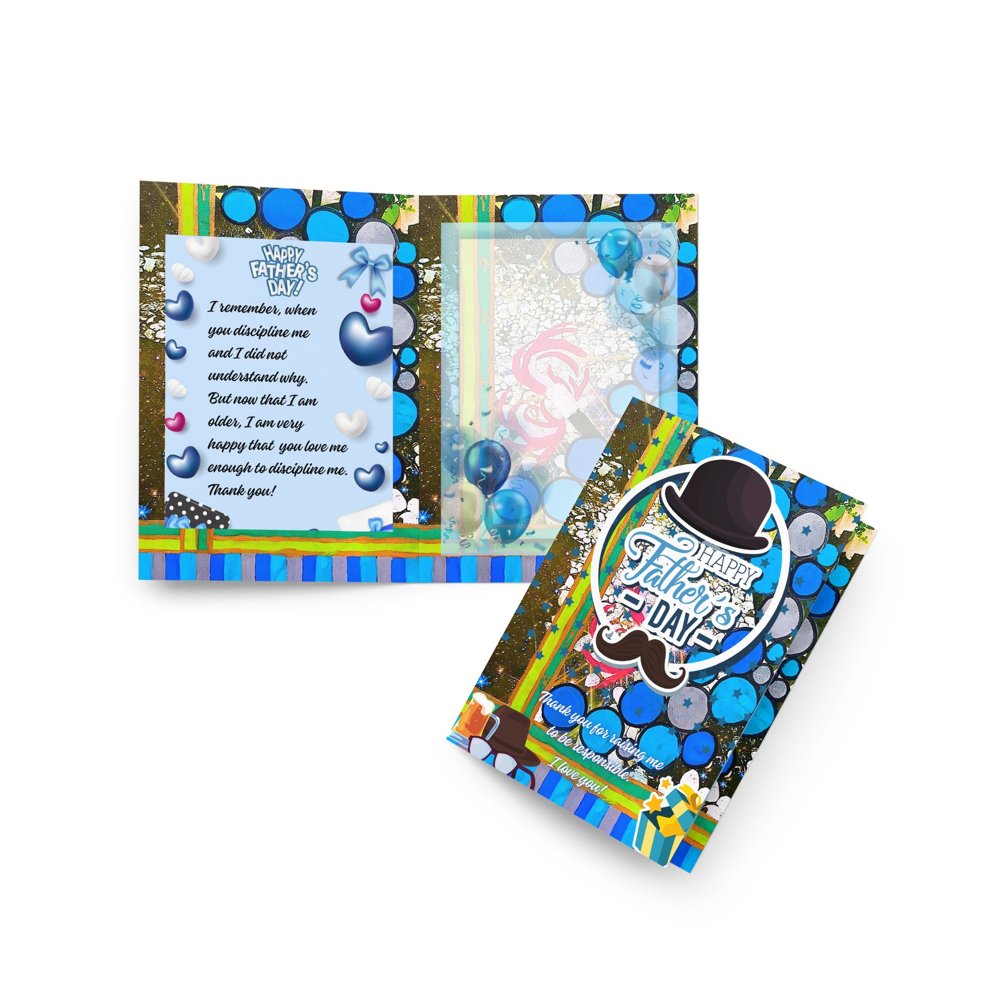 Father's Day Greeting Card Design 7 The DEEP Store 5″×7″