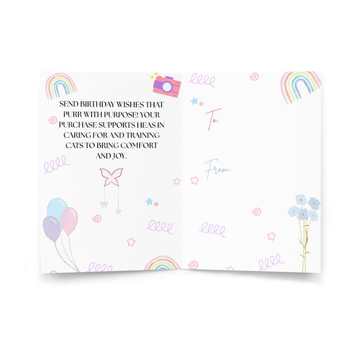 Birthday Greeting Card Design 9 POSTCARD The DEEP Store
