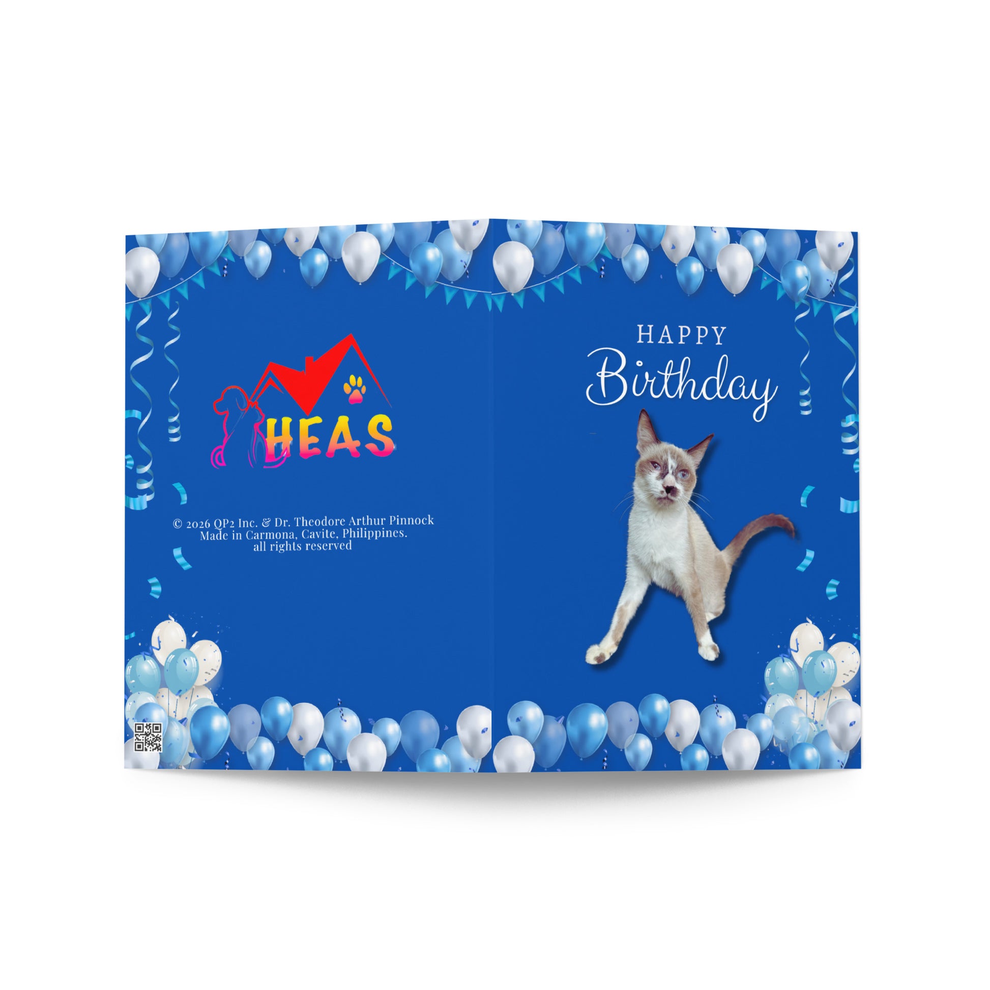 Birthday Greeting Card Design 5 POSTCARD The DEEP Store