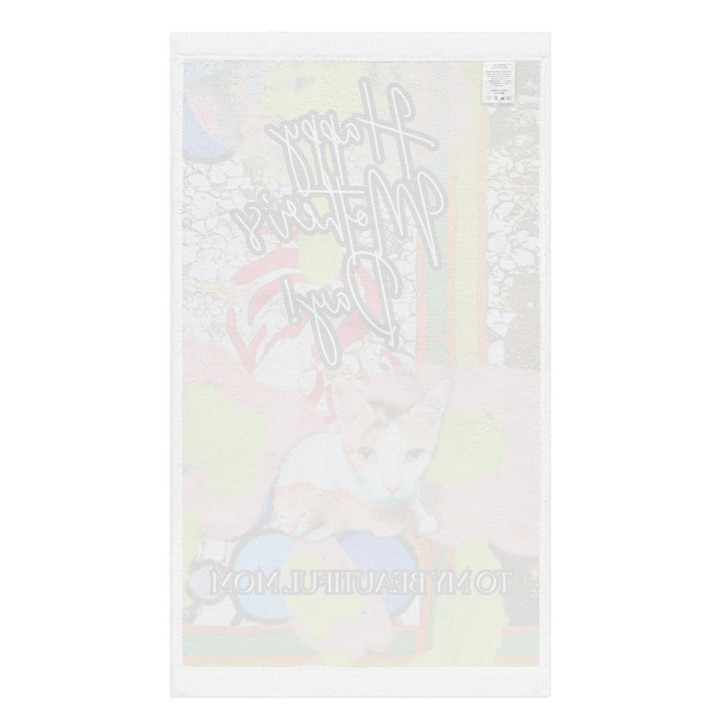 Gladden Floral Hand towel - Mother's Day Hand towel SUBLIMATION The DEEP Store
