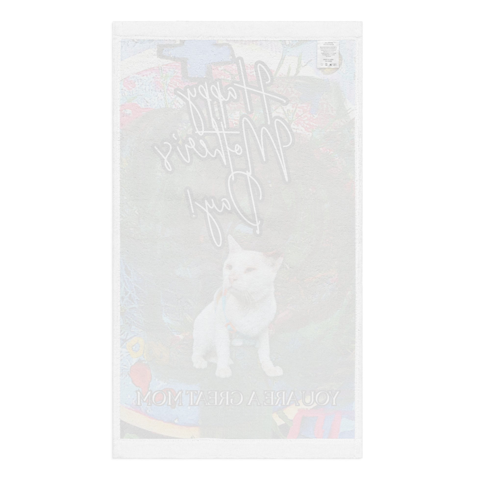 Mcclintock Floral Hand towel - Mother's Day Hand towel SUBLIMATION The DEEP Store