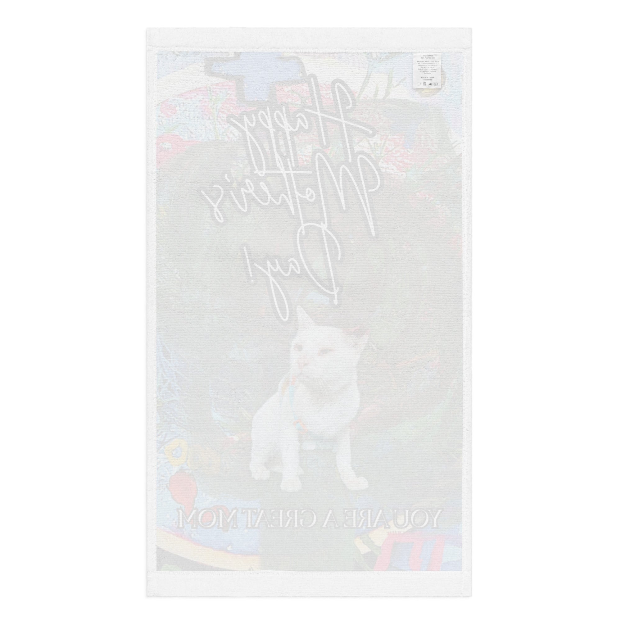 Mcclintock Floral Hand towel - Mother's Day Hand towel SUBLIMATION The DEEP Store