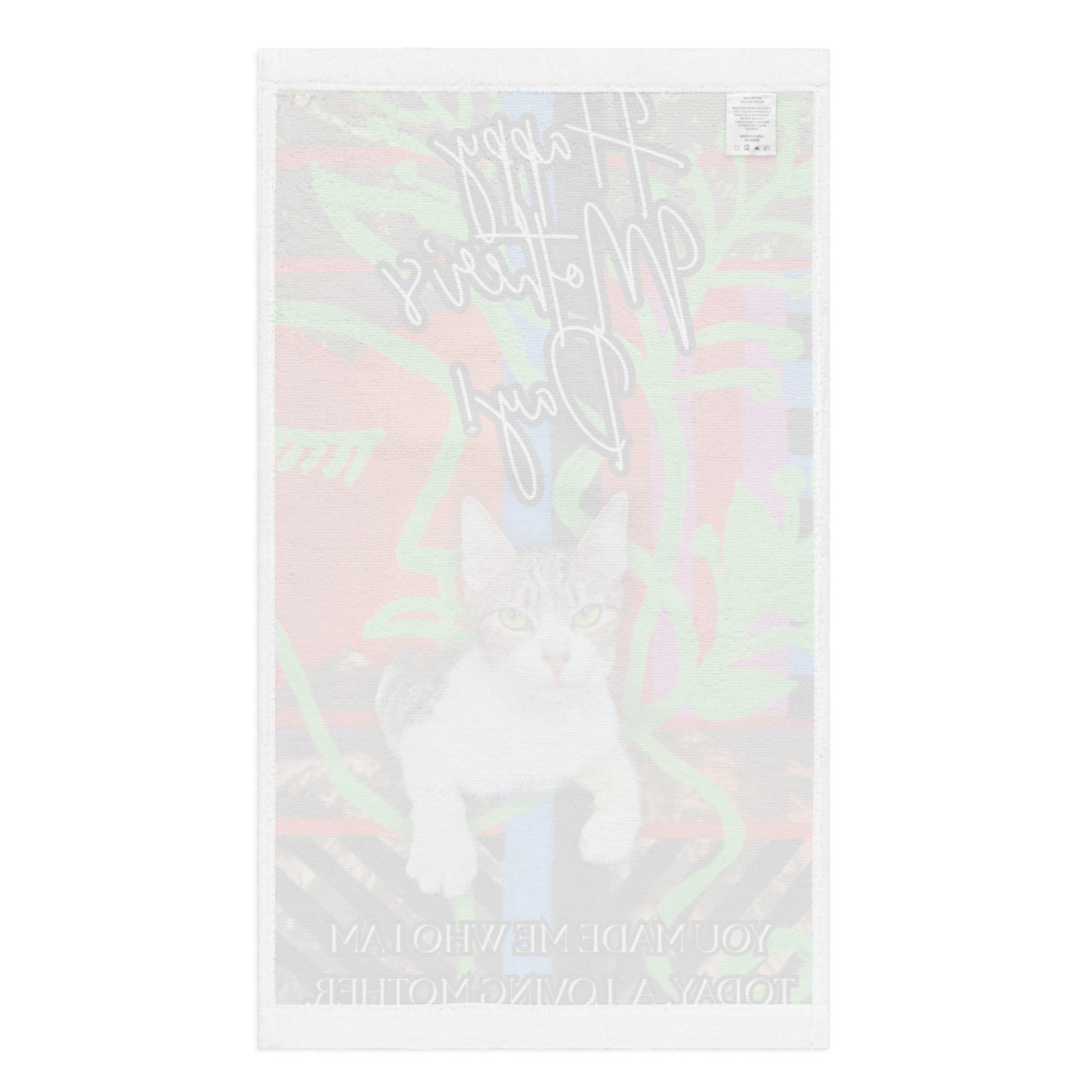 One Total Hand towel - Mother's Day Hand towel SUBLIMATION The DEEP Store