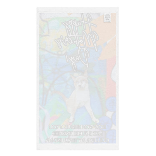 The Cycle Hand towel - Mother's Day Hand towel SUBLIMATION The DEEP Store