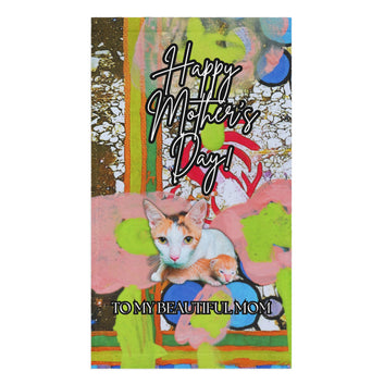 Gladden Floral Hand towel - Mother's Day Hand towel SUBLIMATION The DEEP Store