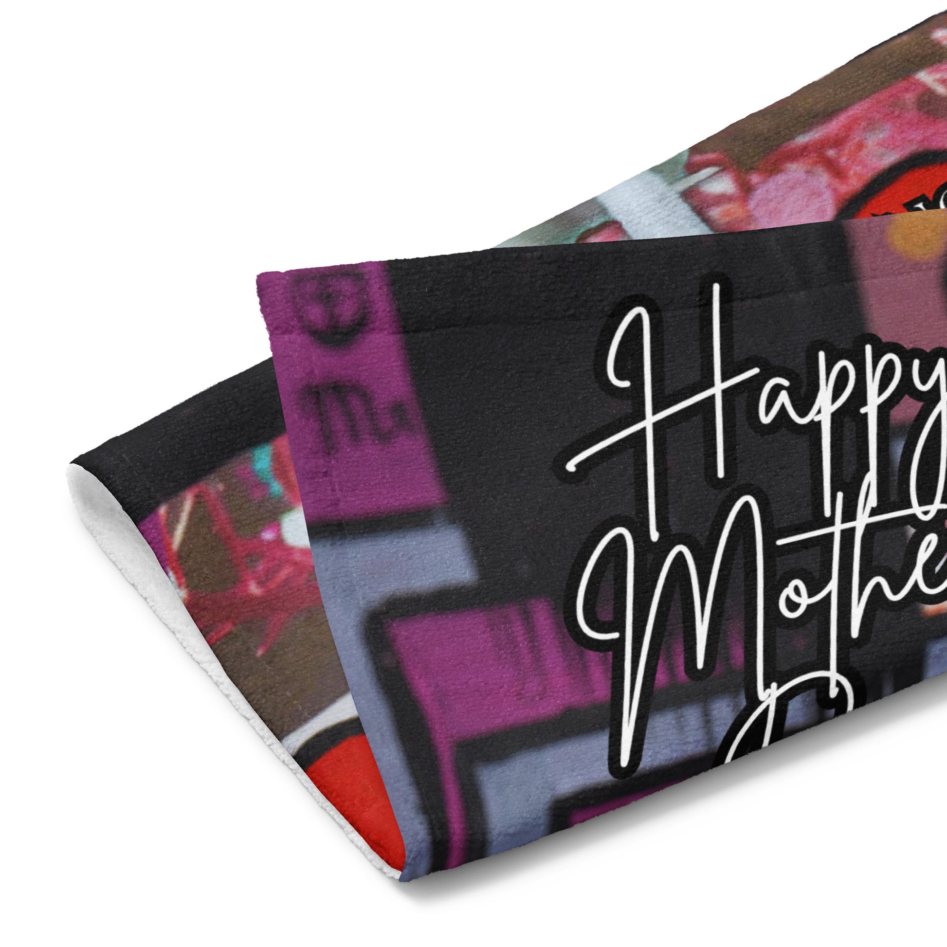 Red Love Hand towel - Mother's Day Hand towel SUBLIMATION The DEEP Store Default Title