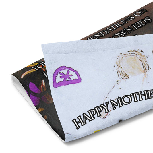 Lasalle Floral Hand towel - Mother's Day Hand towel SUBLIMATION The DEEP Store Default Title