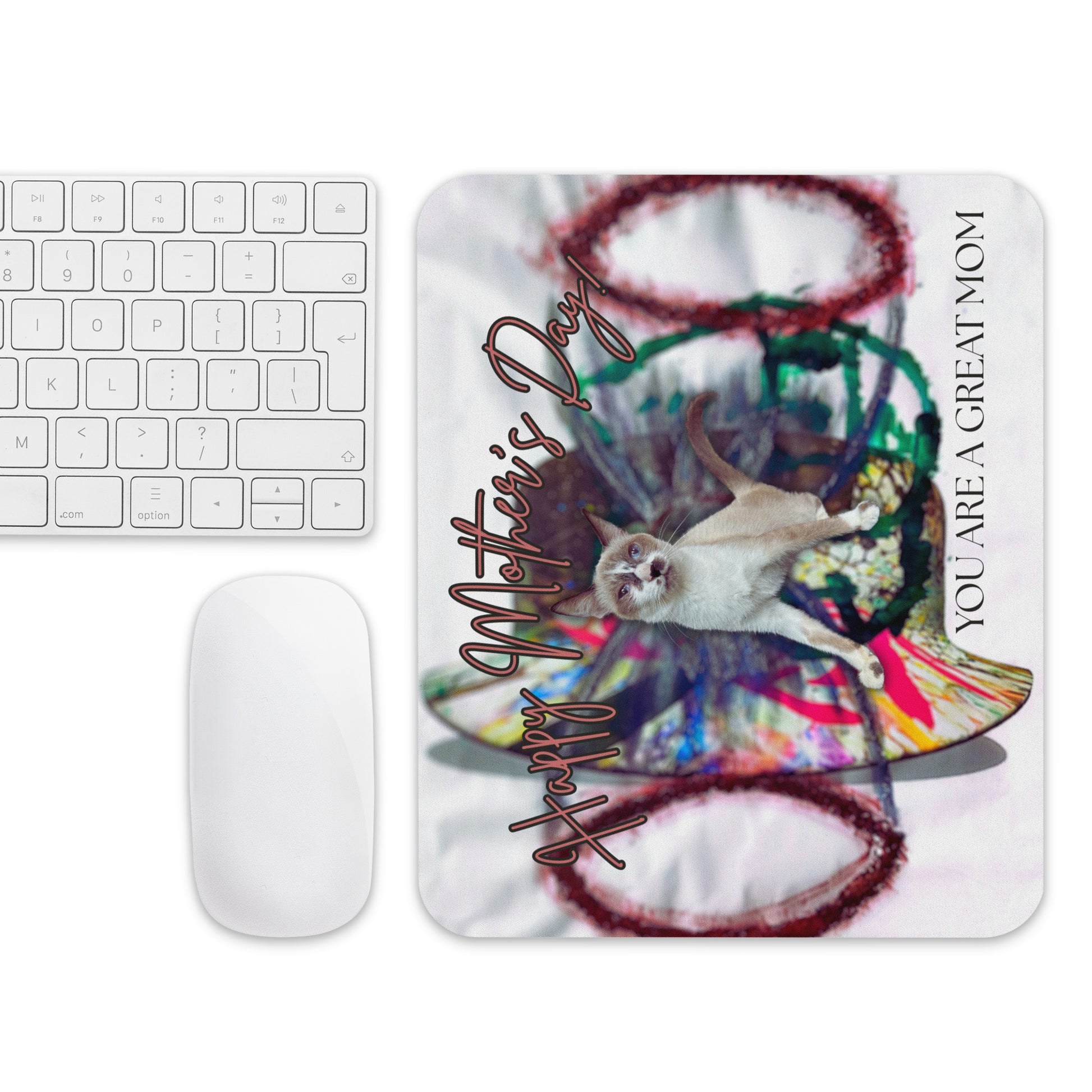 Happy Mouse Pad - Mother's Day Mouse Pad SUBLIMATION The DEEP Store