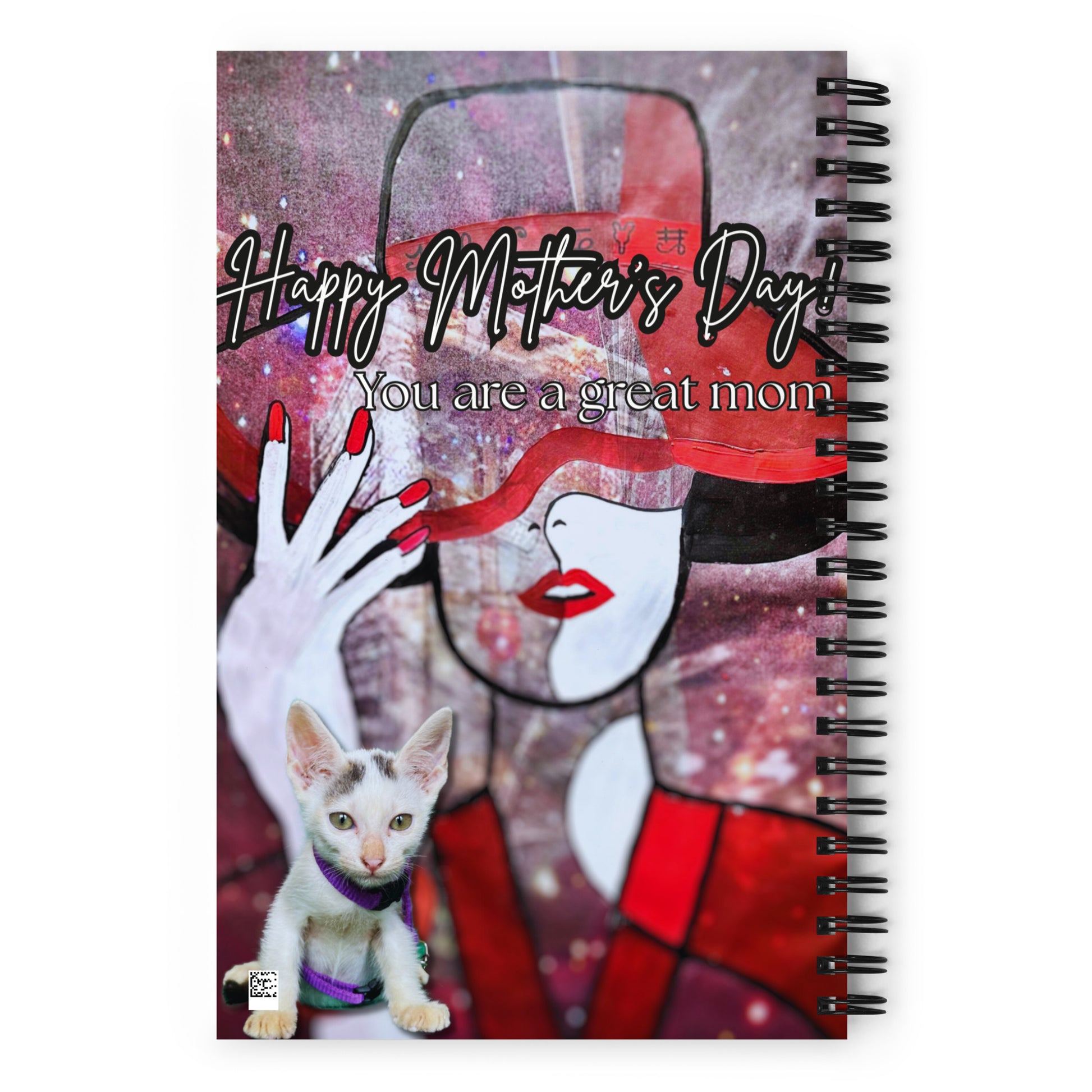 Velvet Mystery Notebook - Mother's Day Notebook POSTCARD The DEEP Store
