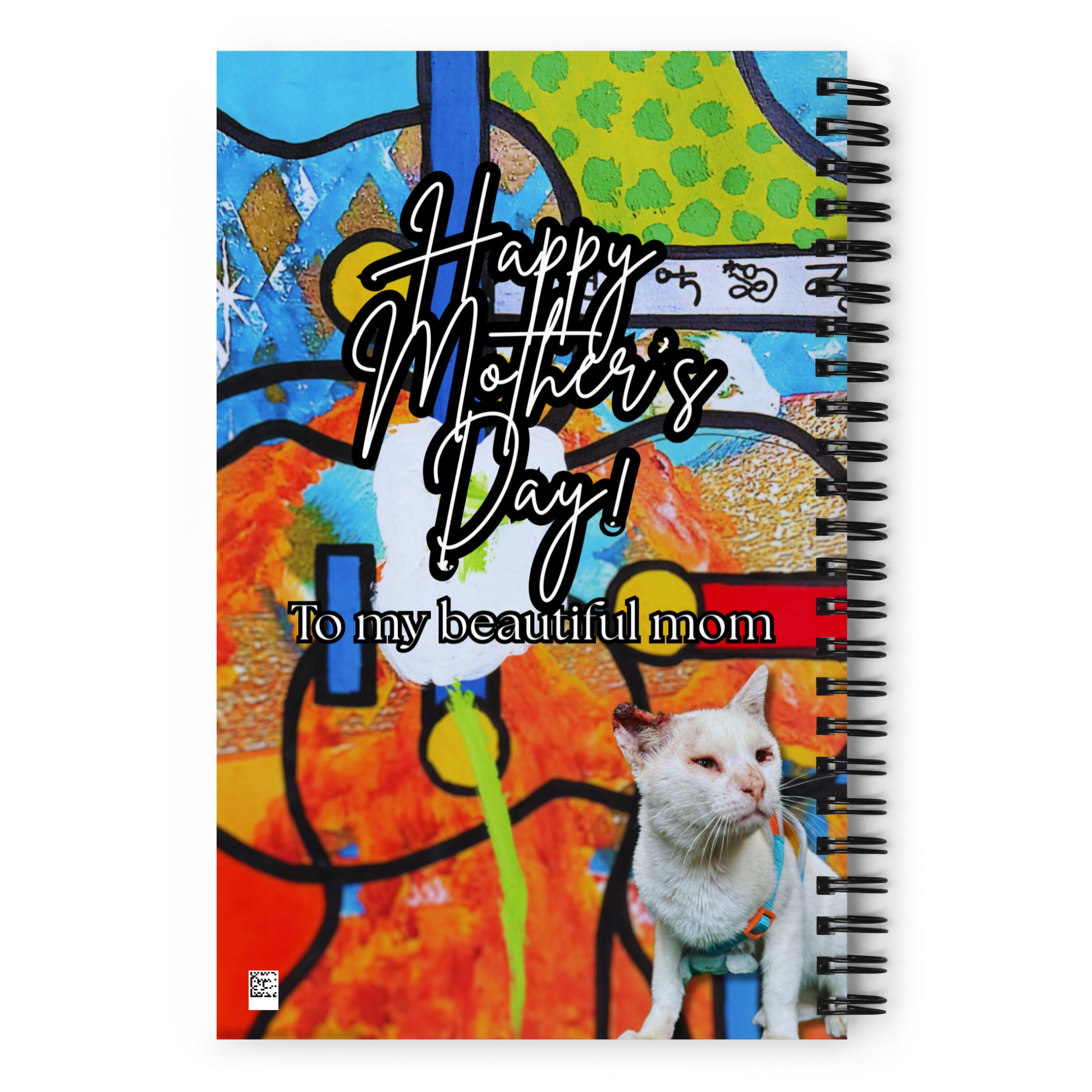 Village Square Notebook - Mother's Day Notebook POSTCARD The DEEP Store