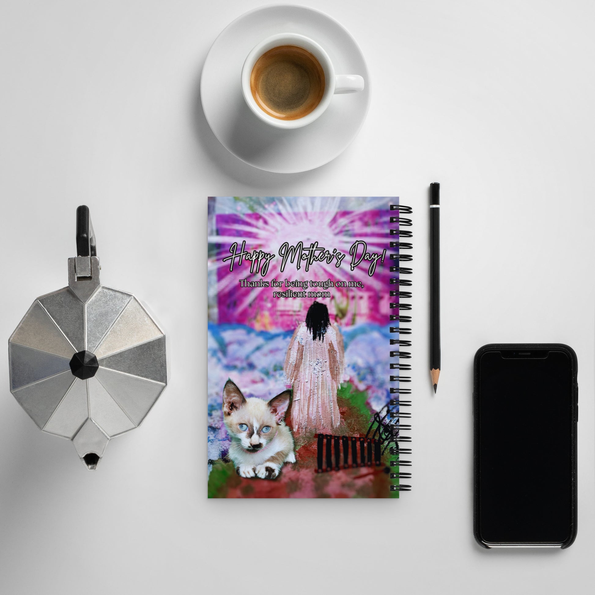 Melody Notebook - Mother's Day Notebook POSTCARD The DEEP Store