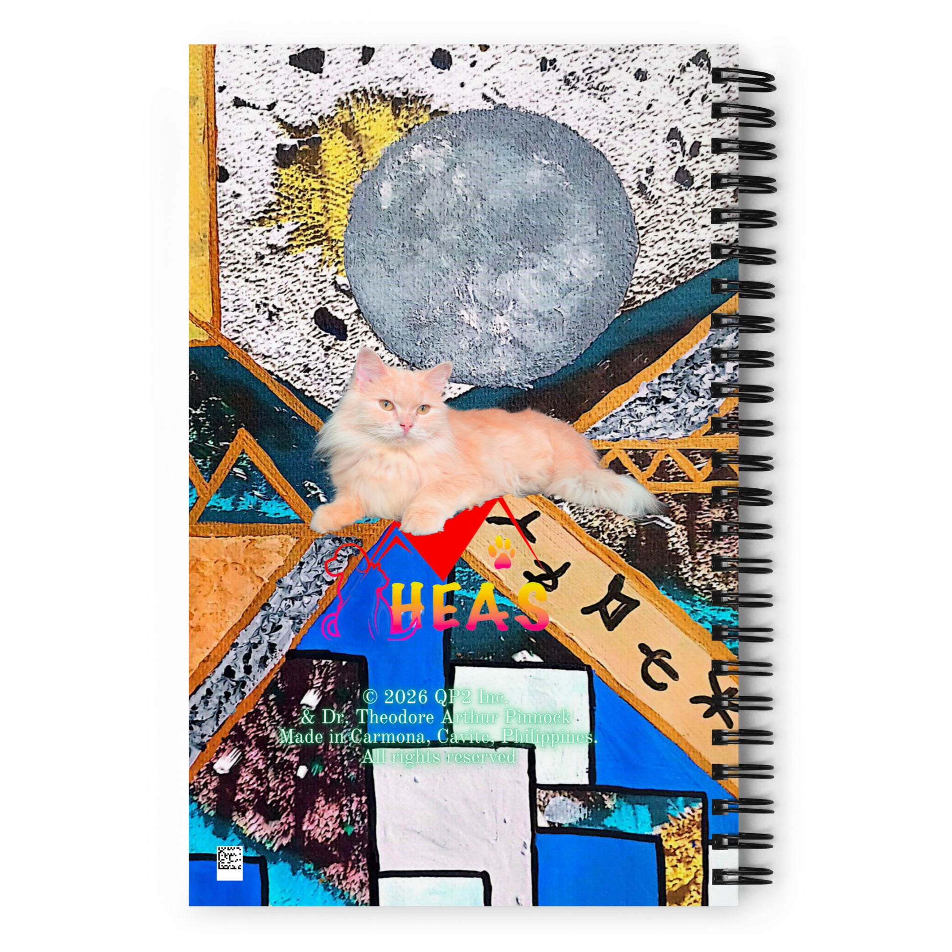 New Home Spiral Notebook Design 2 POSTCARD The DEEP Store