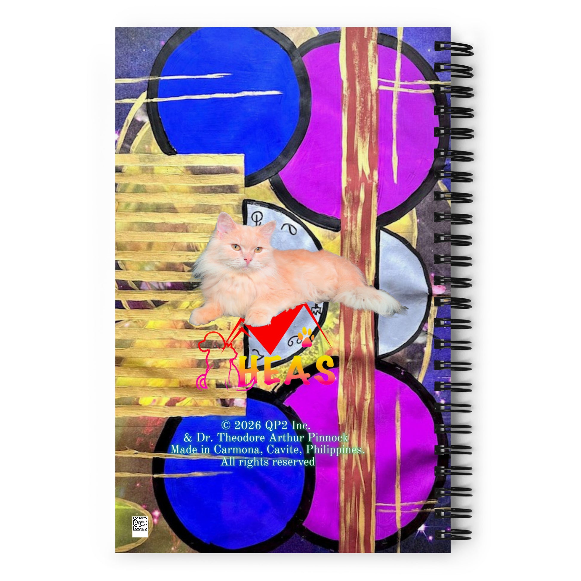 New Home Spiral Notebook Design 4 POSTCARD The DEEP Store