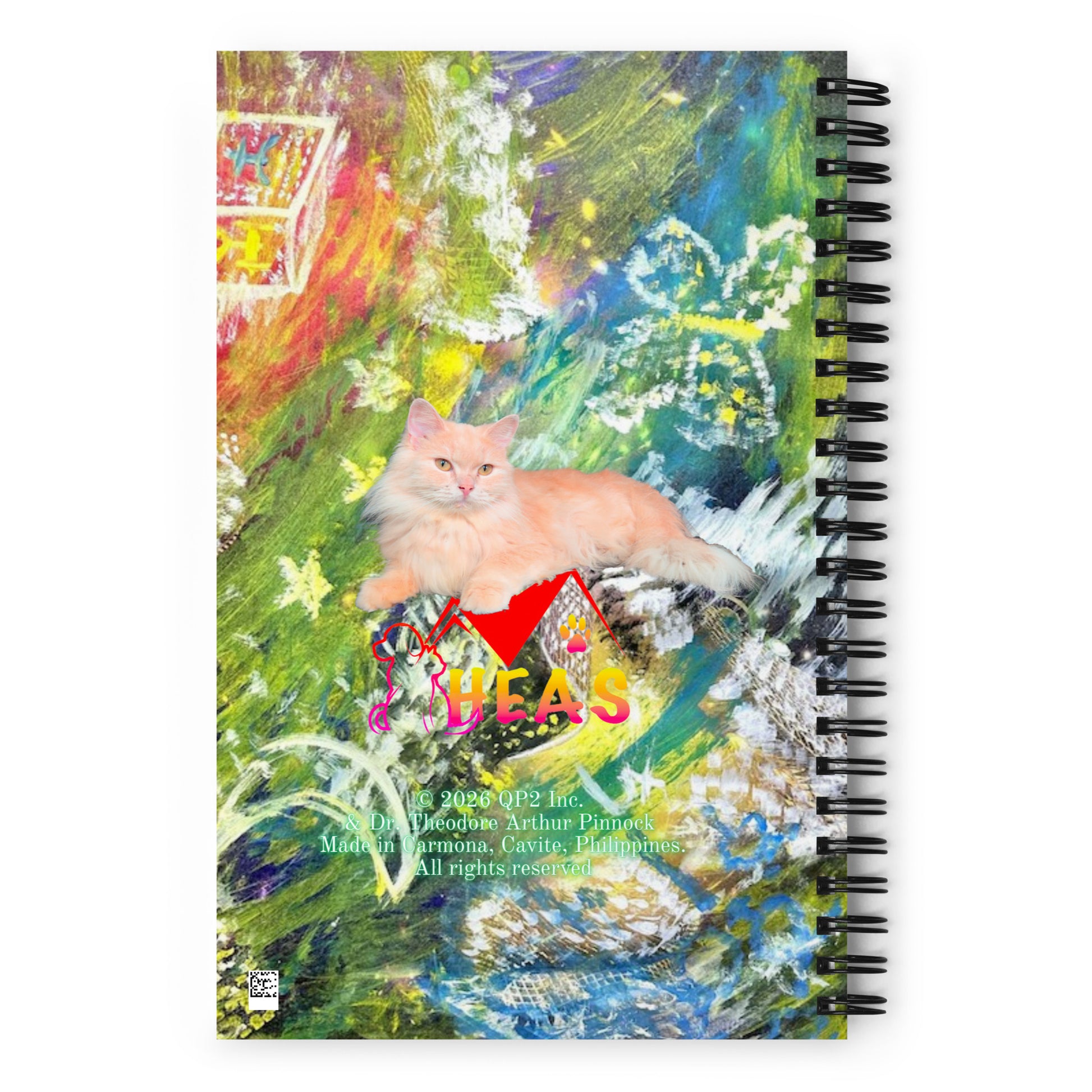 New Home Spiral Notebook Design 5 POSTCARD The DEEP Store