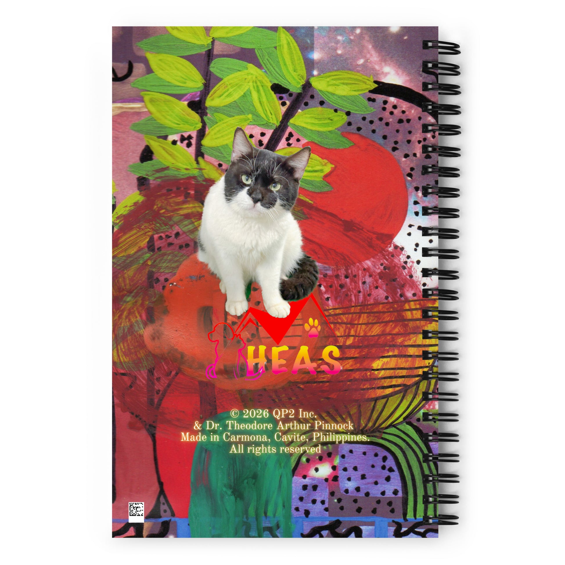 Apology Spiral Notebook Design 1 POSTCARD The DEEP Store