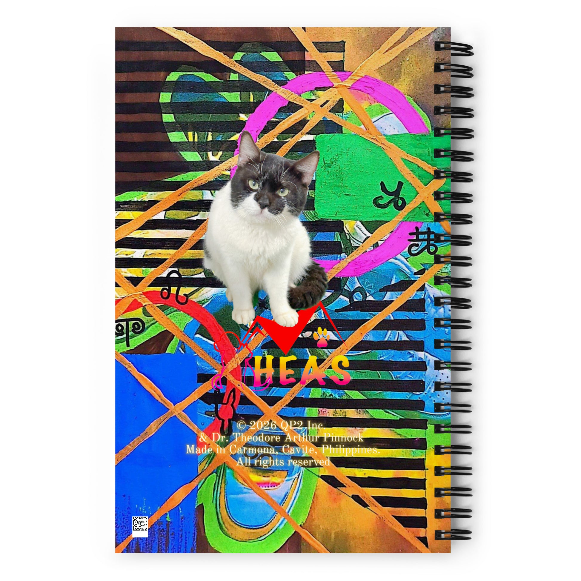 Apology Spiral Notebook Design 3 POSTCARD The DEEP Store