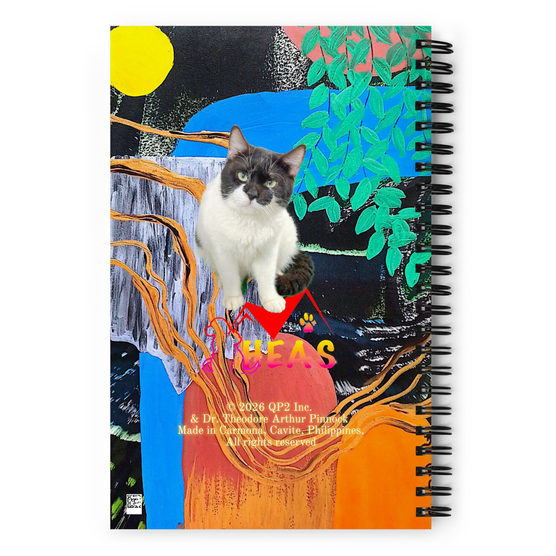 Apology Spiral Notebook Design 4 POSTCARD The DEEP Store
