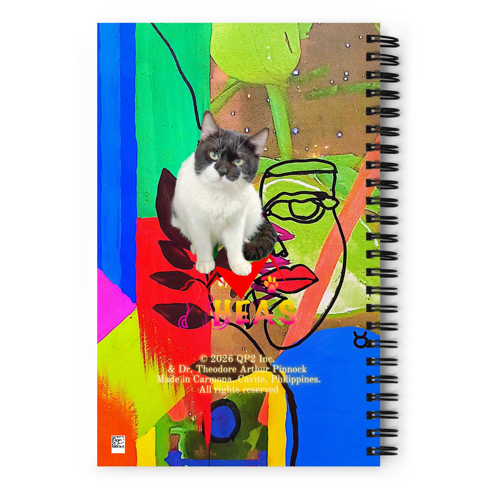 Apology Spiral Notebook Design 5 POSTCARD The DEEP Store