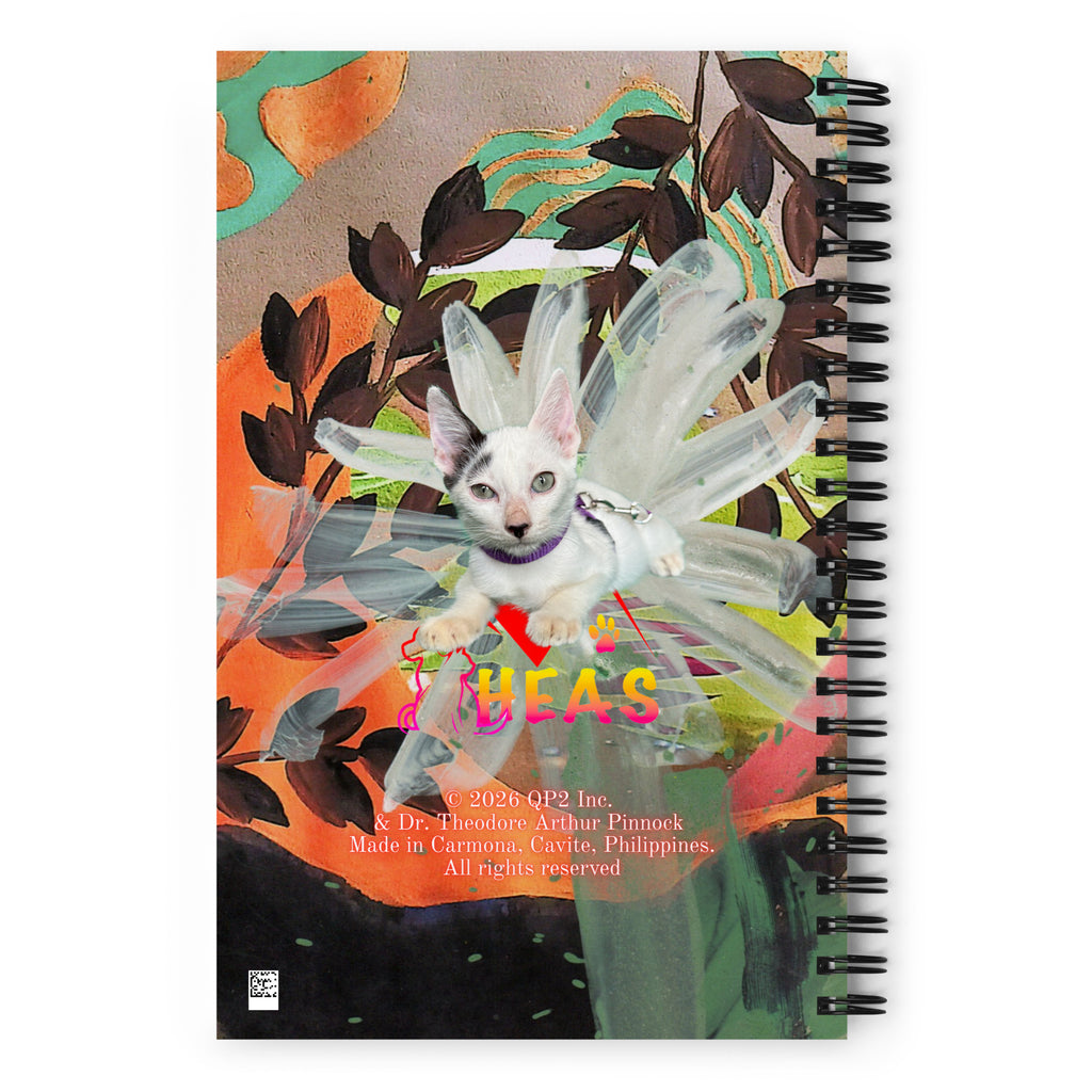 Anniversary Spiral Notebook Design 3 POSTCARD The DEEP Store