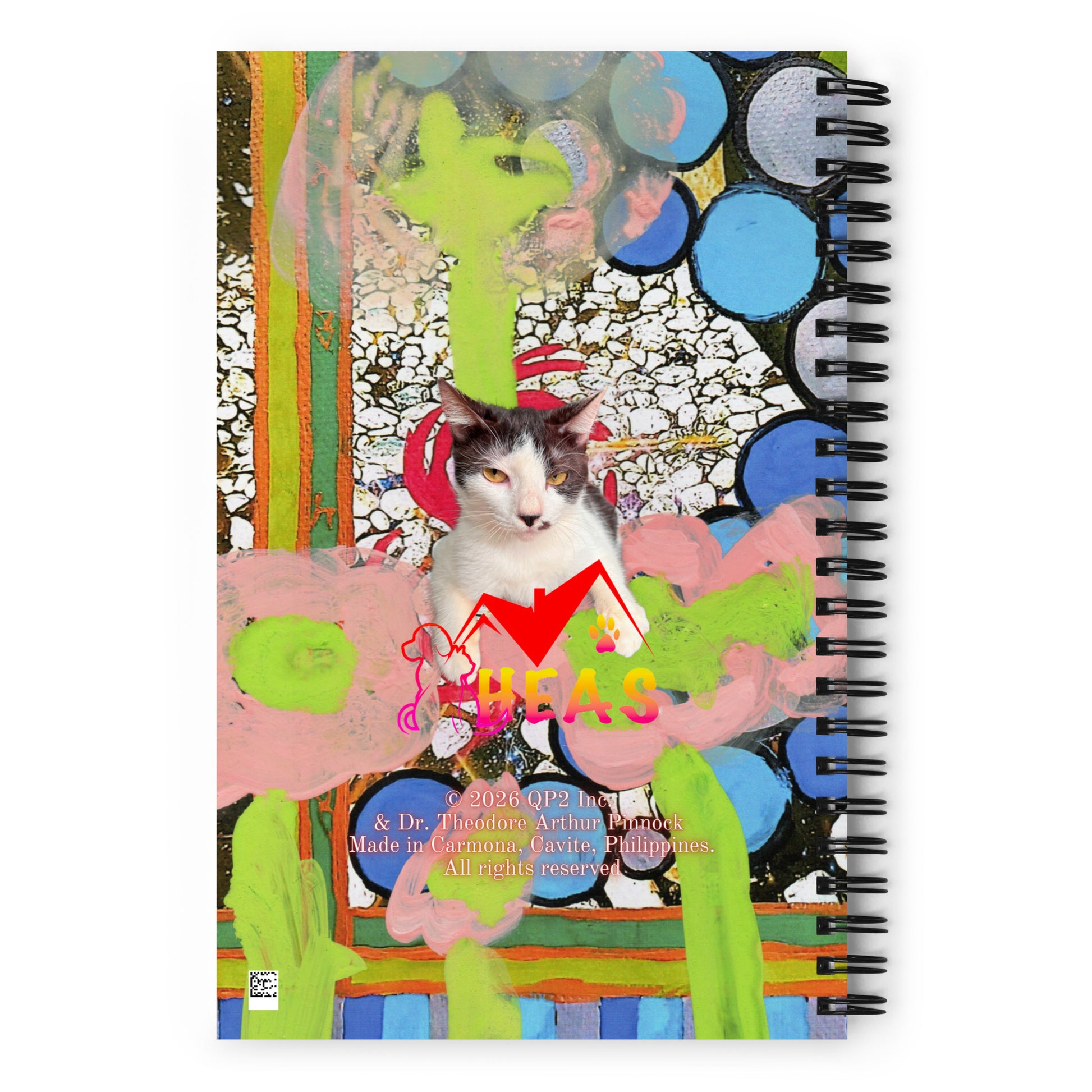 Encouragement Spiral Notebook Design 2 POSTCARD The DEEP Store