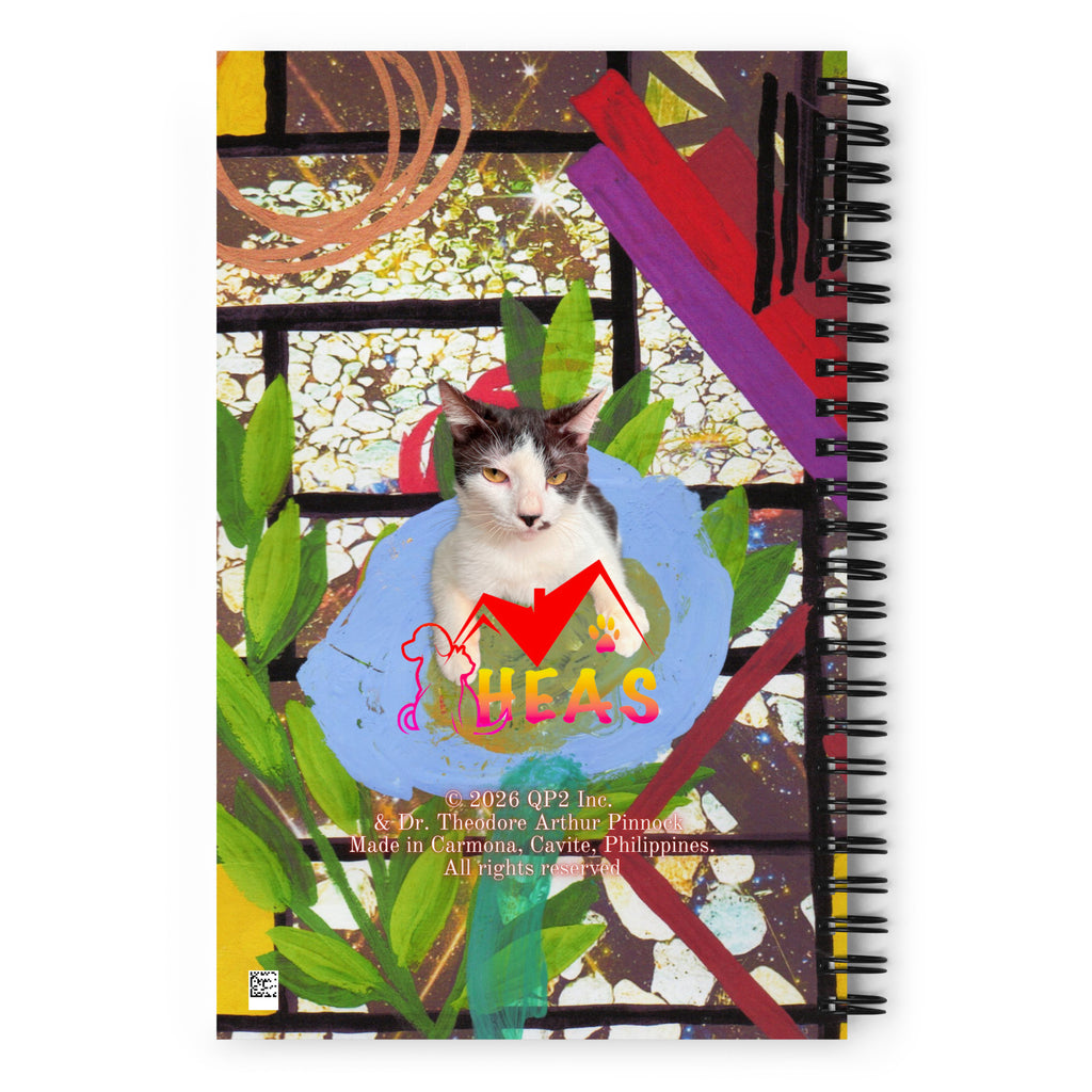 Encouragement Spiral Notebook Design 3 POSTCARD The DEEP Store