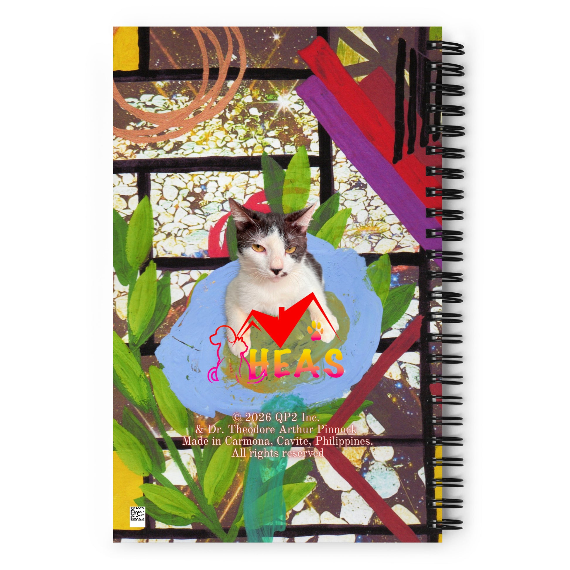 Encouragement Spiral Notebook Design 3 POSTCARD The DEEP Store