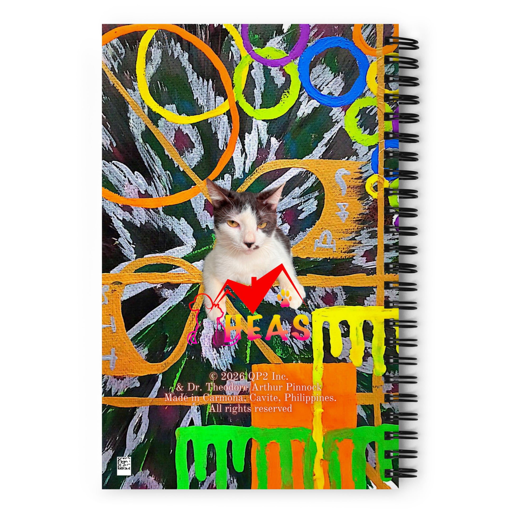 Encouragement Spiral Notebook Design 4 POSTCARD The DEEP Store