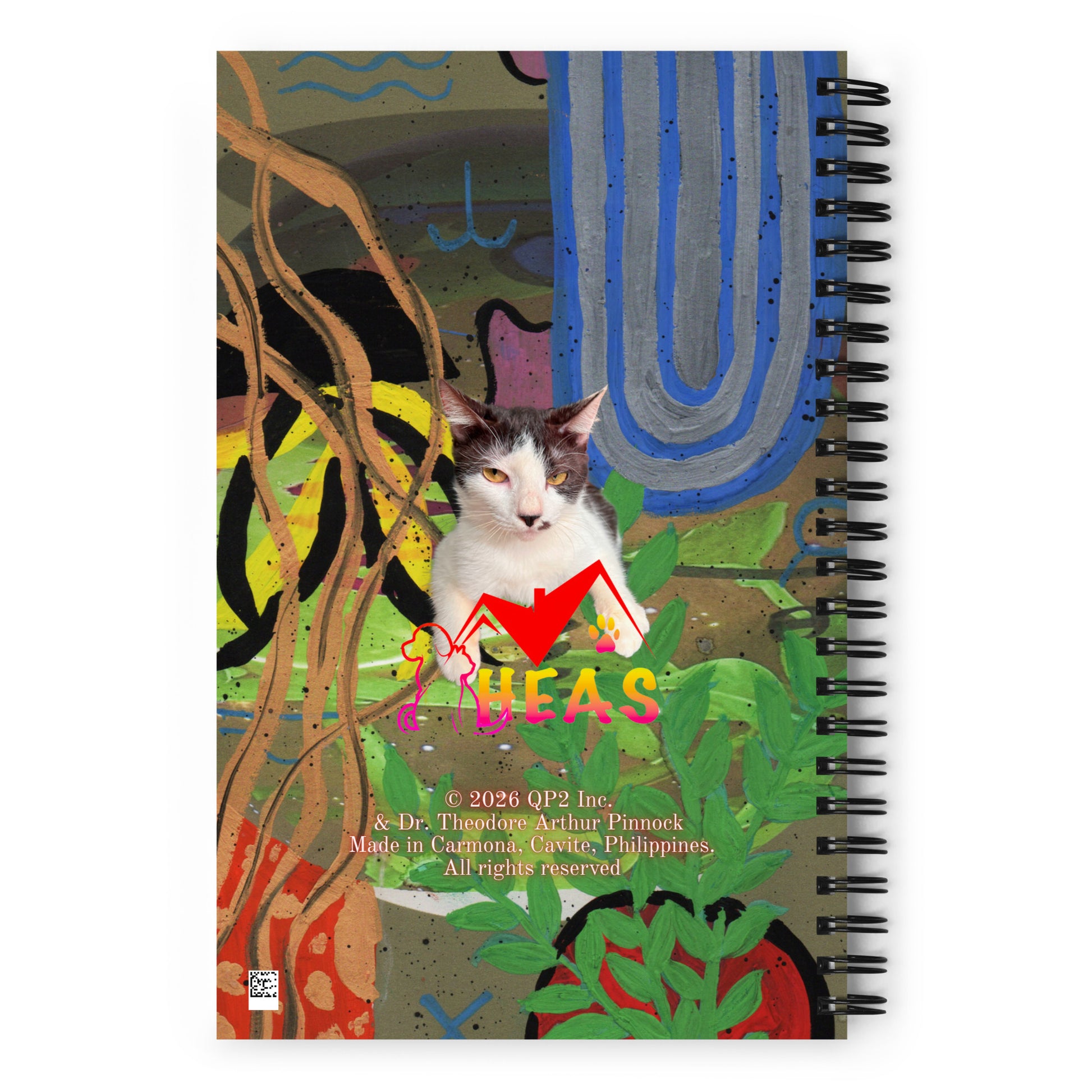 Encouragement Spiral Notebook Design 5 POSTCARD The DEEP Store