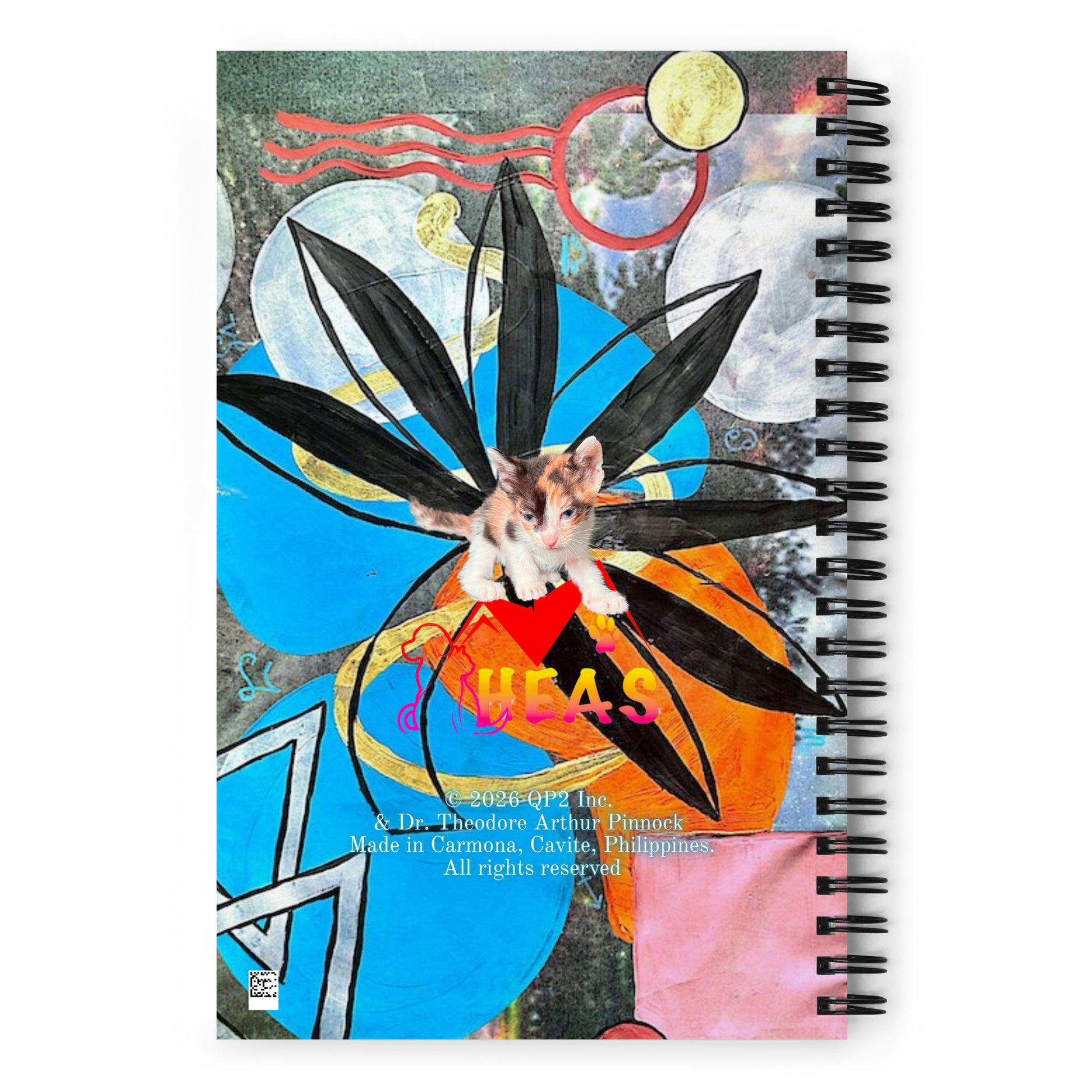 Thank You Spiral Notebook Design 3 POSTCARD The DEEP Store