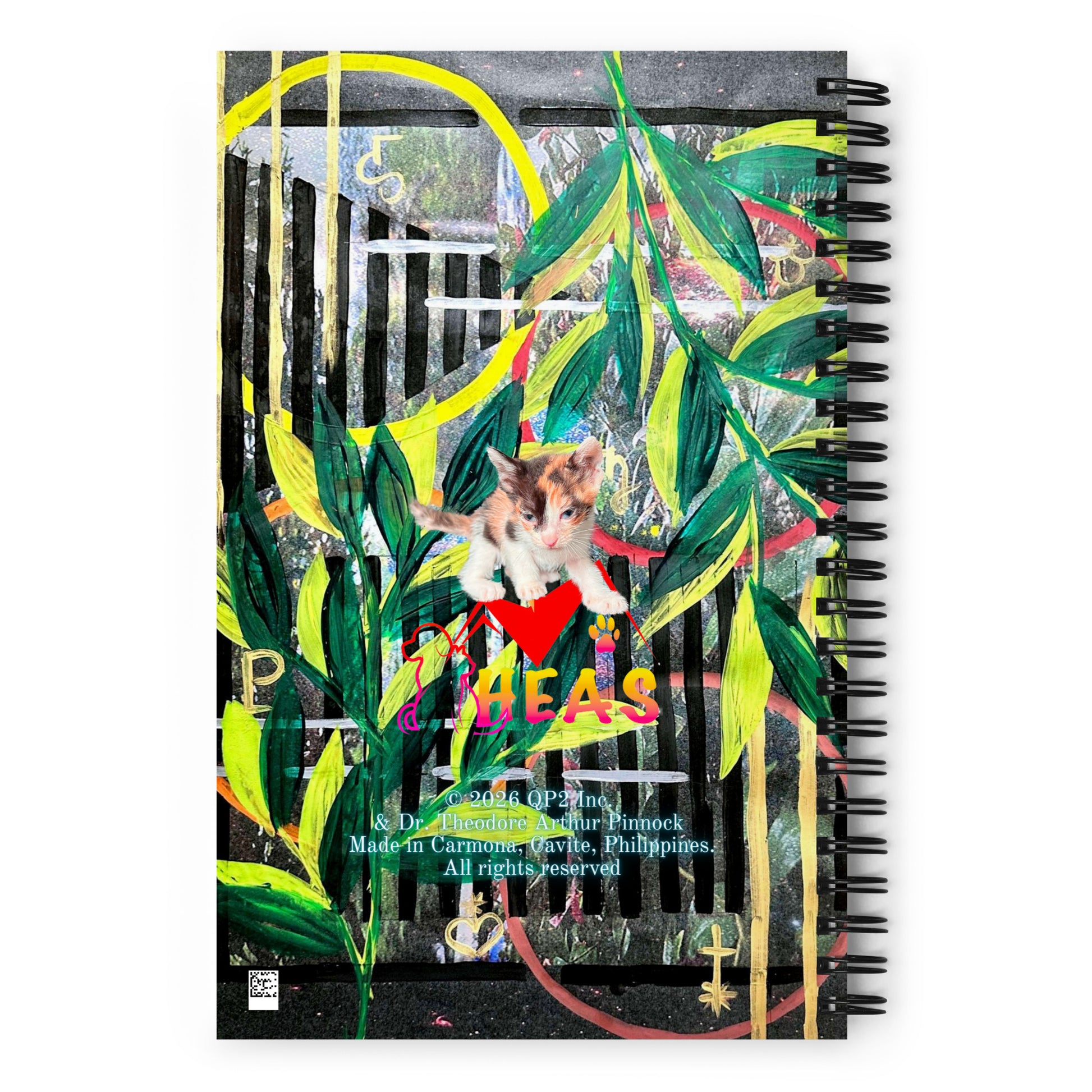Thank You Spiral Notebook Design 4 POSTCARD The DEEP Store