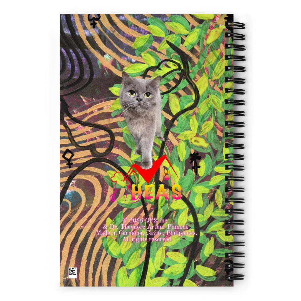 Friendship Spiral Notebook Design 3 POSTCARD The DEEP Store