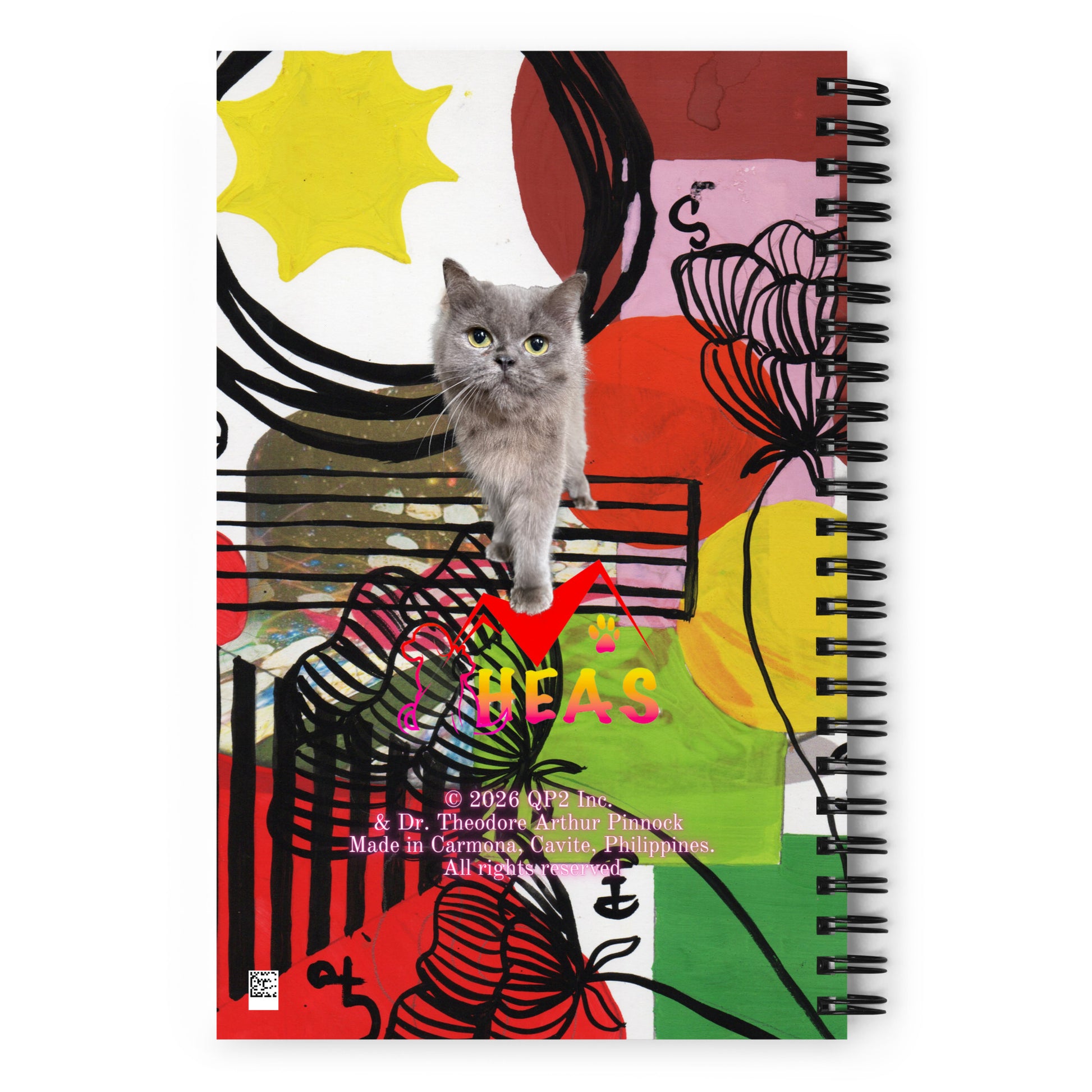 Friendship Spiral Notebook Design 10 POSTCARD The DEEP Store